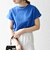 《一部追加予約》SHIPS any:〈抗菌防臭/洗濯機可能〉USAコットン フレンチスリーブ TEE