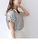 SHIPS any:〈抗菌防臭/洗濯機可能〉USAコットン フレンチスリーブ TEE
