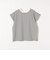 SHIPS any:〈抗菌防臭/洗濯機可能〉USAコットン フレンチスリーブ TEE