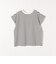 SHIPS any:〈抗菌防臭/洗濯機可能〉USAコットン フレンチスリーブ TEE