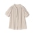 * 〈接触冷感 / 手洗い可能〉ボウタイ ショート スリーブ ブラウス◇