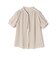 * 〈接触冷感 / 手洗い可能〉ボウタイ ショート スリーブ ブラウス◇