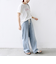 【WEB限定】 SHIPS ラウンド プリント ロゴ TEE