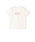 【WEB限定】 SHIPS ラウンド プリント ロゴ TEE