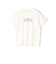 【WEB限定】 SHIPS ラウンド プリント ロゴ TEE