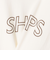 【WEB限定】 SHIPS ラウンド プリント ロゴ TEE