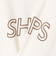 【WEB限定】 SHIPS ラウンド プリント ロゴ TEE