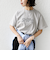 【WEB限定】 SHIPS ラウンド プリント ロゴ TEE