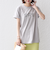 【WEB限定】 SHIPS ラウンド プリント ロゴ TEE