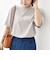 【WEB限定】 SHIPS ラウンド プリント ロゴ TEE