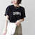 【WEB限定】 SHIPS ラウンド プリント ロゴ TEE