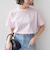 【WEB限定】 SHIPS ラウンド プリント ロゴ TEE
