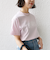 【WEB限定】 SHIPS ラウンド プリント ロゴ TEE