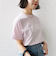 【WEB限定】 SHIPS ラウンド プリント ロゴ TEE