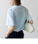 【WEB限定】 SHIPS ラウンド プリント ロゴ TEE
