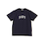 【WEB限定】 SHIPS ラウンド プリント ロゴ TEE