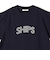 【WEB限定】 SHIPS ラウンド プリント ロゴ TEE
