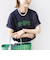 【WEB限定】 SHIPS ラウンド プリント ロゴ TEE