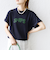 【WEB限定】 SHIPS ラウンド プリント ロゴ TEE