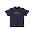【WEB限定】 SHIPS ラウンド プリント ロゴ TEE