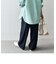 SHIPS any:〈洗濯機可能〉イージー ベイカー ワイド パンツ2 23SS