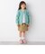 SHIPS any: 裏毛 スナップ カーディガン<KIDS>