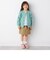 SHIPS any: 裏毛 スナップ カーディガン<KIDS>