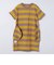 SHIPS any: ワイド ボーダー ワンピース<KIDS>
