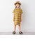 SHIPS any: ワイド ボーダー ワンピース<KIDS>