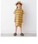 SHIPS any: ワイド ボーダー ワンピース<KIDS>