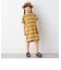 SHIPS any: ワイド ボーダー ワンピース<KIDS>