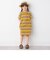 SHIPS any: ワイド ボーダー ワンピース<KIDS>