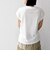 * オーガニックコットン フレンチスリーブ スリット TEE 24SS ◇