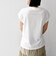 * オーガニックコットン フレンチスリーブ スリット TEE 24SS ◇