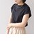 * オーガニックコットン フレンチスリーブ スリット TEE 24SS ◇