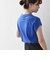 * オーガニックコットン フレンチスリーブ スリット TEE 24SS ◇