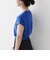 * オーガニックコットン フレンチスリーブ スリット TEE 24SS ◇