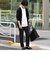 SHIPS any: 〈ウエストマジック仕様〉WONDERSHAPE 4WAYストレッチ 1プリーツ スラックス◇