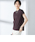 SHIPS Primary Navy Label: ニュー スヴィン コットン フレンチ スリーブ