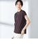 SHIPS Primary Navy Label: ニュー スヴィン コットン フレンチ スリーブ