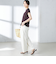 SHIPS Primary Navy Label: ニュー スヴィン コットン フレンチ スリーブ
