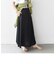 SHIPS any:〈洗濯機可能〉カット シーム フレア ロング スカート