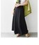 SHIPS any:〈洗濯機可能〉カット シーム フレア ロング スカート