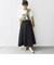 SHIPS any:〈洗濯機可能〉カット シーム フレア ロング スカート