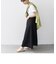 SHIPS any:〈洗濯機可能〉カット シーム フレア ロング スカート