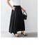 SHIPS any:〈洗濯機可能〉カット シーム フレア ロング スカート