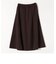 SHIPS any:〈洗濯機可能〉カット シーム フレア ロング スカート