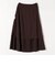 SHIPS any:〈洗濯機可能〉カット シーム フレア ロング スカート
