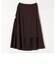 SHIPS any:〈洗濯機可能〉カット シーム フレア ロング スカート