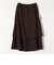 SHIPS any:〈洗濯機可能〉カット シーム フレア ロング スカート
